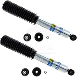 Bilstein B8 5100 Series 2 Front Shocks Kit for 99-'10 Chevy/GMC Sierra 2500Hd 4WD 0-2.5 inch lift Ride Monotube replacement Gas Charged Shock absorbers part number 24-186735