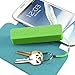 Power Bank Key Chain Smart Phone External Battery (Green)
