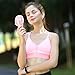 EasyAcc Mini Handheld Fan, Personal Cooling Fan Folding USB Desk Fan Small Portable Table Fan for Travel Camping Outdoors Office Home - Pink…
