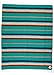 El Paso Designs Traditional Mexican Blanket | Artisanal Boho Blanket | Authentic Hand Woven Serape Perfect for Camping, Yoga, Beach, Picnic or Home Decor | (Teal)
