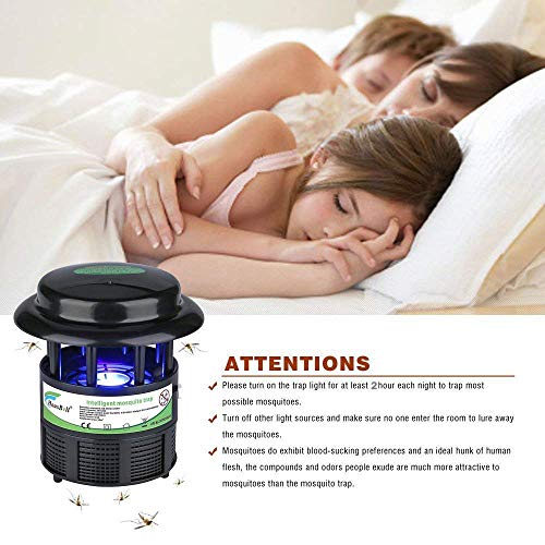 HAUSBELL Mosquito Killer Lamp, Bug Zapper, Mosquito Trap, Pests Trap, Bug Control Inhaler, USB Powered. Works Great with Mosquito Lure (Not Included)