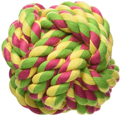 Flossy Chews Monkey Fist Ball, Mini, 2-1/2-Inch