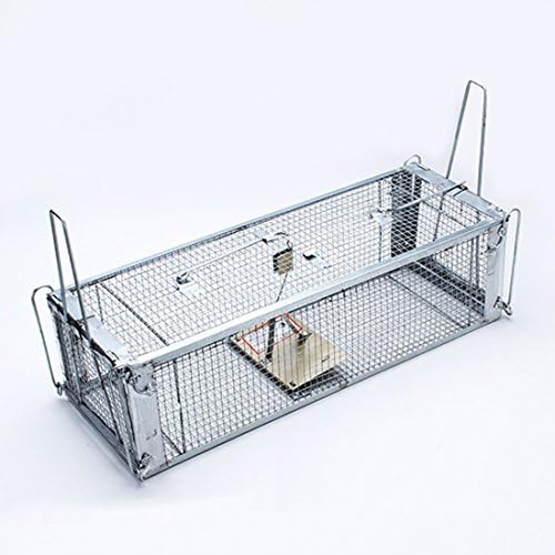 Corner Biz Garden - Dual Doors Humane High Sensitivity Mouse Rat Trap Catcher Cage Pest Control