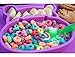 Silicone placemat and Baby Plate Tray for Infants Toddlers and Kids - These Portable Hippo Happy mats one Piece Bowl suctions and fits to Most Tables highchair Non Slip Baby Feeding FDA Approved
