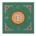Sanvo Universal Mahjong/Paigow/Poker/Dominos/Game Table Cover,Slip Resistant Mat(Green) 31.5