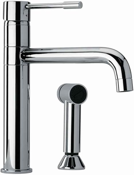 Jewel Faucets Modern Single Lever Handle Two Hole Kitchen Faucet W