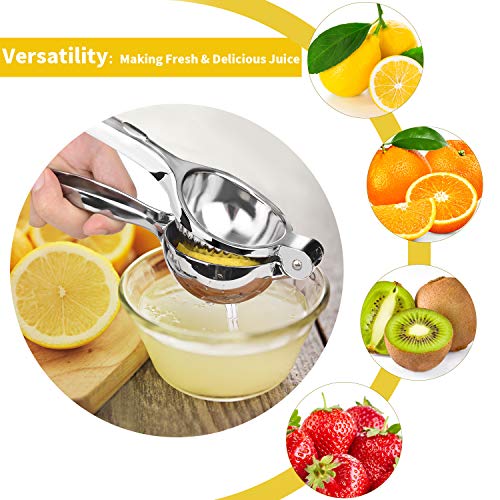 SD SENDAY Lemon Squeezer Stainless Steel Manual Fruit Squeezer, Citrus