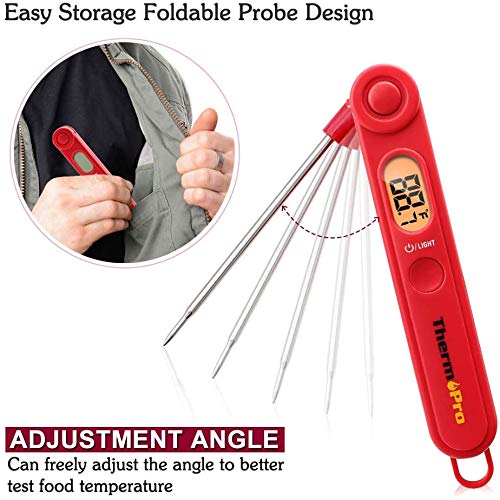 ThermoPro TP03B Digital Meat Thermometer for Cooking Kitchen Food