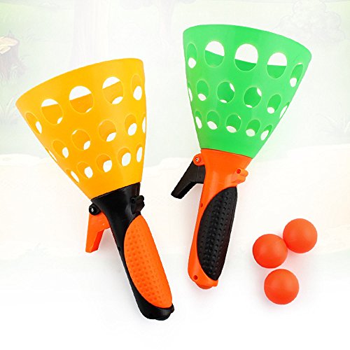 Sunny&Love 2018 Ejection of Table Tennis Launch and Ball Perfect Toy for Kids Outdoor Activities (Multicolor)