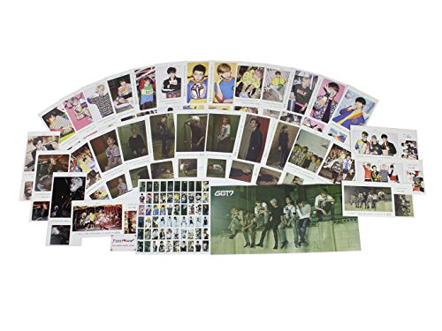Fanstown kpop got7 postcard with lomo cards (b)