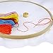 Pllieay 2 Pieces 18 Count White Classic Reserve Aida Cloth Cross Stitch Cloth, 12 by 18 Inch