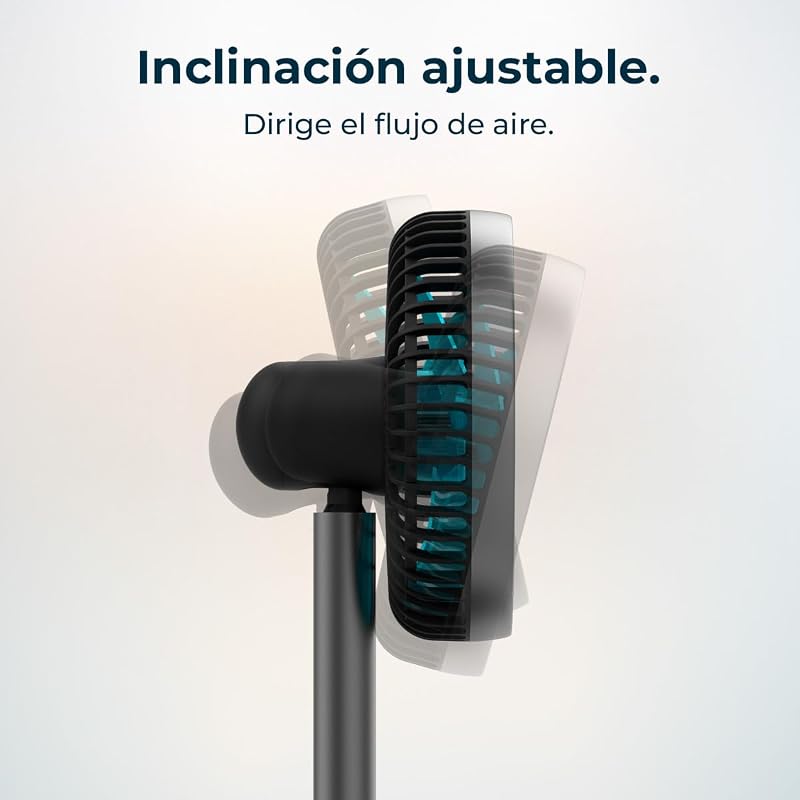 Ventilador de Sobremesa EnergySilence 4000 Portable Desk Dark Ice