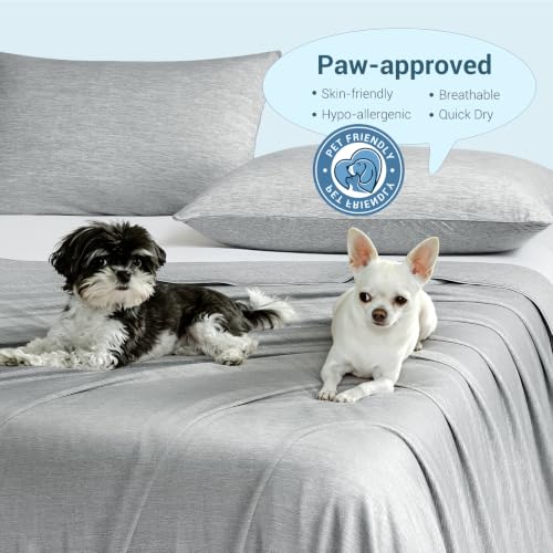 Elegear Cooling Blanket, Revolutionary Twin Size Summer Blanket, Absorbs Body Heat to Keep Cool on Hot Nights, Q-Max 0.4 Cooling Fiber,100% Cotton Blanket - Grey, 59"x79"