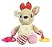 KIDS PREFERRED Rudolph The Red-Nosed Reindeer Clarice on The Go Teether Developmental Activity Toy with Music & Lights, Christmas Holiday Toy, Boys & Girls 0 and up, 12 Inches with clip