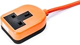 Status 10m Heavy Duty Extension Lead Single Socket Orange 13A Outdoor Power view 5