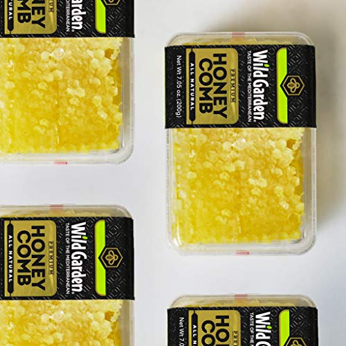 Wild Garden 100% Pure Raw Gourmet Honeycomb, All-Natural, No Additives, No Preservatives, Fresh From The Farm! (Pack of 6) - Thumbnail 6