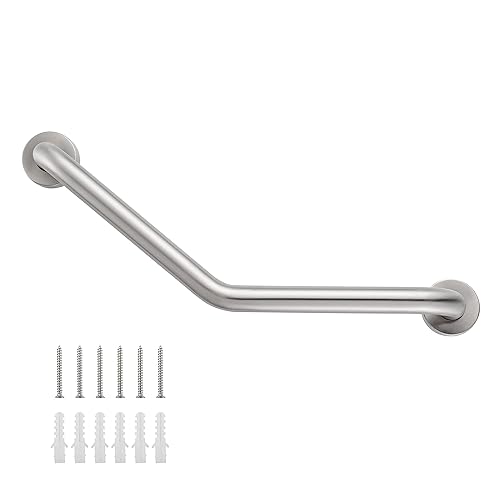 DeDebrly Shower Grab Bar Home Care 135° Angled Grab Bar