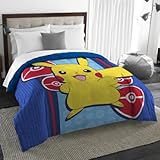 Pokemon Electric Ignite 72 x 86 Twin/Full Comforter