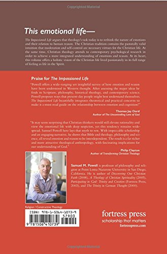 The Impassioned Life Reason And Emotion In The Christian -