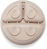 PandaEar 3 Pack Silicone Baby Suction Plates Self Feeding Divided Toddlers view 6