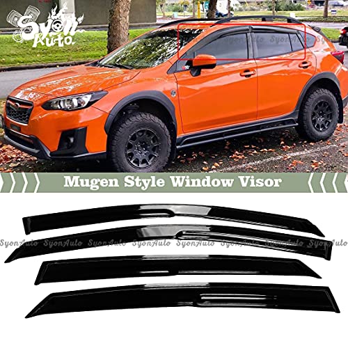 Syon Auto FITS 20182021 Subaru CROSSTREK XV 3D Wavy JDM Mugen Style