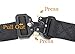 Valpeak Mens Tactical Belt Military Nylon Gun Belts Concealed Carry Heavy Duty Quick Release Buckle Riggers 1.5 inch (Coyote, L)