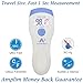 Amplim Hospital Medical Grade No Touch/Non Contact Digital Infrared Travel Temporal Forehead Thermometer for Baby/Adult/Kids/Toddler/Infant/Nurse Fever Temperature Termometro