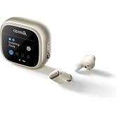 Cearvol Wave OTC Hearing Aids for Seniors Touchscreen Case, Starlight | NeuroFlow AI 2.0, AI Noise Control, Bluetooth Music &amp; Calls, Remote Mic + AUX-IN, 40 dB Gain, 28-Hour Battery