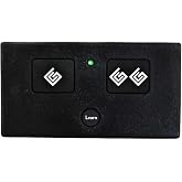 Ghost Controls Authentic AXS1 3-Button Remote Transmitter for Automatic Gate Openers