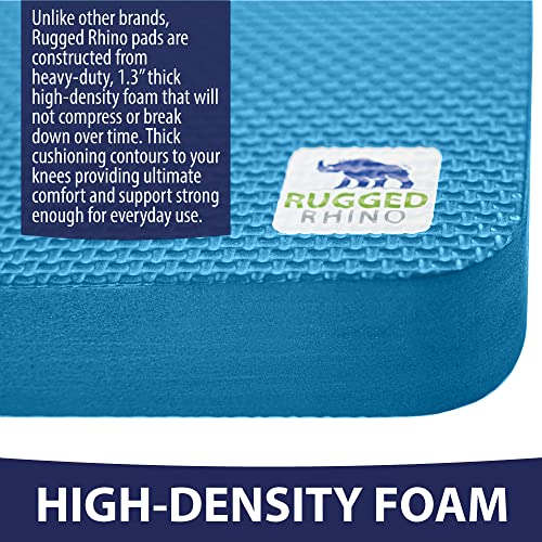 Rugged Rhino Heavy Duty Foam Kneeling Pad, Thick Knee Mat Resists Water