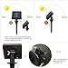 LE 33ft 100 LED Solar Power Rope Lights, Waterproof, Portable, String Lights, Light Sensor, Christmas Tree, Thanksgiving, Wedding, Party, Garden, Lawn, Patio, Decoration, RGB