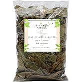 Snackadilly Whole Dried Soursop Graviola Leaves for Tea, 100% Natural, 5oz Resealable Bag 400+ Fresh Leaves (140 Cups!), Wildcrafted Graviola, Guanabana, Hoja Guanabana Herbal Tea