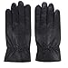 REED Women's Genuine Leather Warm Lined Driving Gloves (XL, BLACK)