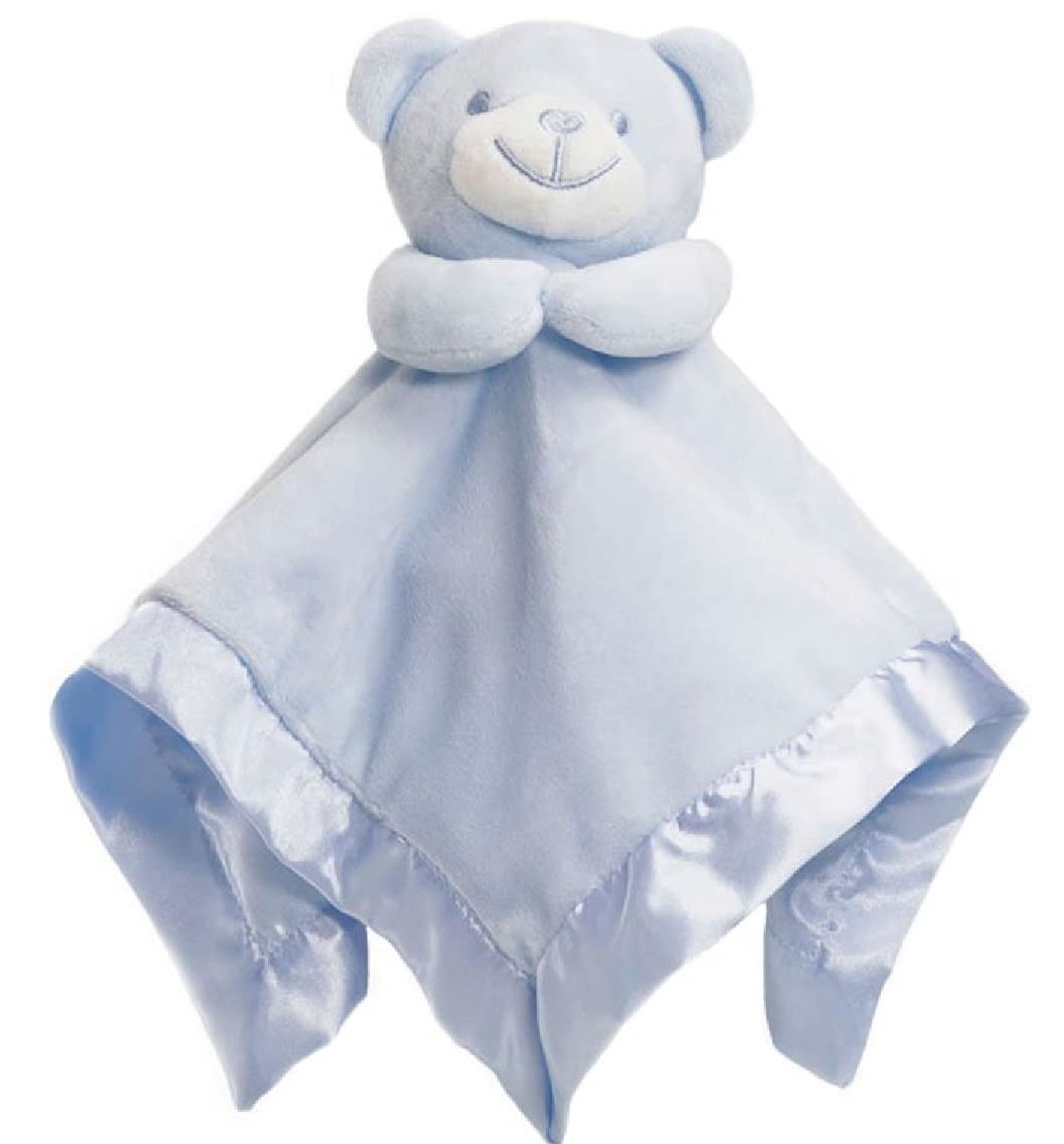 OnlyBee Baby Bear Satin Lined Comforters - 4 Colours (Blue)