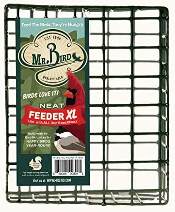 Amazon Com Mr Bird S Xl Neatfeeder Wire Suet And Cake Basket