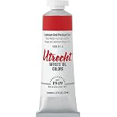 Utrecht Artists' Oil Paint - Cadmium Red Medium, 37 ml tube