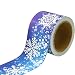 Snowflakes Bulletin Board Border 36ft Straight Trim for Christmas Party Decoration Winter Themed Classroom 1 Roll