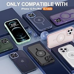 Hython Case for iPhone 12 Pro Max Case Magnetic