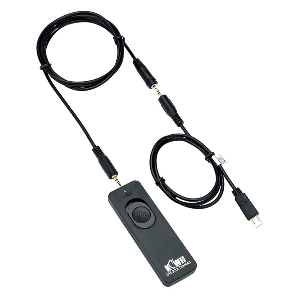 UR232F2 Remote Shutter Release Cable Sony A7S III, A9, A7R, A7S II, A6500, A6400, A6300, A5100, RX10, RX100, RX100M5, RX100M6, HX90, RM-SPR1 Replace