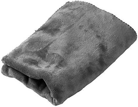 Amazon Co Jp アイリスプラザ Fondan ひざ掛け ブランケット プレミアムマイクロファイバー 静電気防止 洗える 高密度 クリスマス ギフト とろけるような肌触り エアコン対策 秋冬 品質保証書付き 毛布 ハーフ 100 70cm 無地 グレー ホーム キッチン