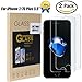 iPowerdirect 0.3mm 9H Scratch Resist Tempered Glass Screen Protector for iPhone 7 Plus / 7S Plus, Clear (2 Pack)