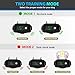PetYeah [Upgraded 2019] Dog Anti Bark Collar Smart Detection Adjustable Collar Rechargeable Rainproof Beep Vibration Shock 5 Sensitivity Humane & Harmless Bark Collar for Small Medium, Large Dog