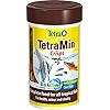 Tetra Min Crisps Fish Food, Complete Fish Food for All Tropical Fish with Clean and Clear Water Formula, 100 ml