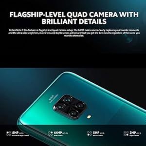 Xiaomi Redmi Note 9 Pro Smartphone, 6 GB + 64 GB, 6.67" DotDisplay, 64 MP AI Quad Camera, 5020mAh (type) NFC, Grigio (Interstellar Grey) - immagine 4