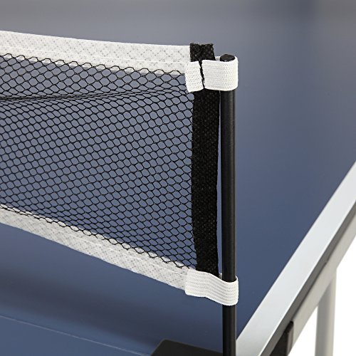 ZAAP Midsize Table Tennis Table-Compact Folding Design-Use as 2 Separate Tables