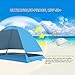 Rhorawill Automatic Pop Up Beach Tent: 2-3 Persons, Easy Set Up, Durable Stable Shade Shelter With Sun UV Protection For Privacy At The Seaside, Park, Yard, Lightweight And Easy To Fold Canopy