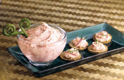 SeaBear Smoked Wild Alaskan Salmon Spread - Four 8 Oz. Containers