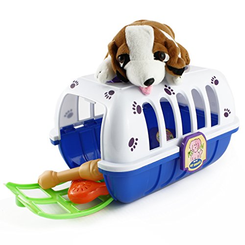 The Dog Grooming Set, Portable Pet Care Toy Set for Kids Puppy