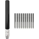 Noteflora 11PCS Adjustable SC1300 Deburring Tool Kit, Includes 10 BD5010 HSS for blades For Metal, Plastic, Copper, Brass Burr Removal And Trimming