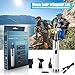 Nose Hair Trimmer for Men,Electric Facial Ear Hair Clippers 4 in 1,Rechargeable Mute Motor Waterproof Double-Edge Stainless Steel Blades Nose Hair Scissors,Wet/Dry Use Trimming Tool for Men